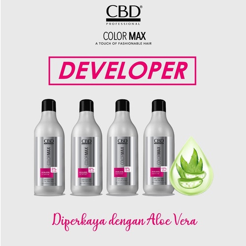 ⭐BAGUS⭐ CBD Developer 1000ml | 3% 6% 9% 12% Oxidant | Hair Bleaching | Semir Rambut