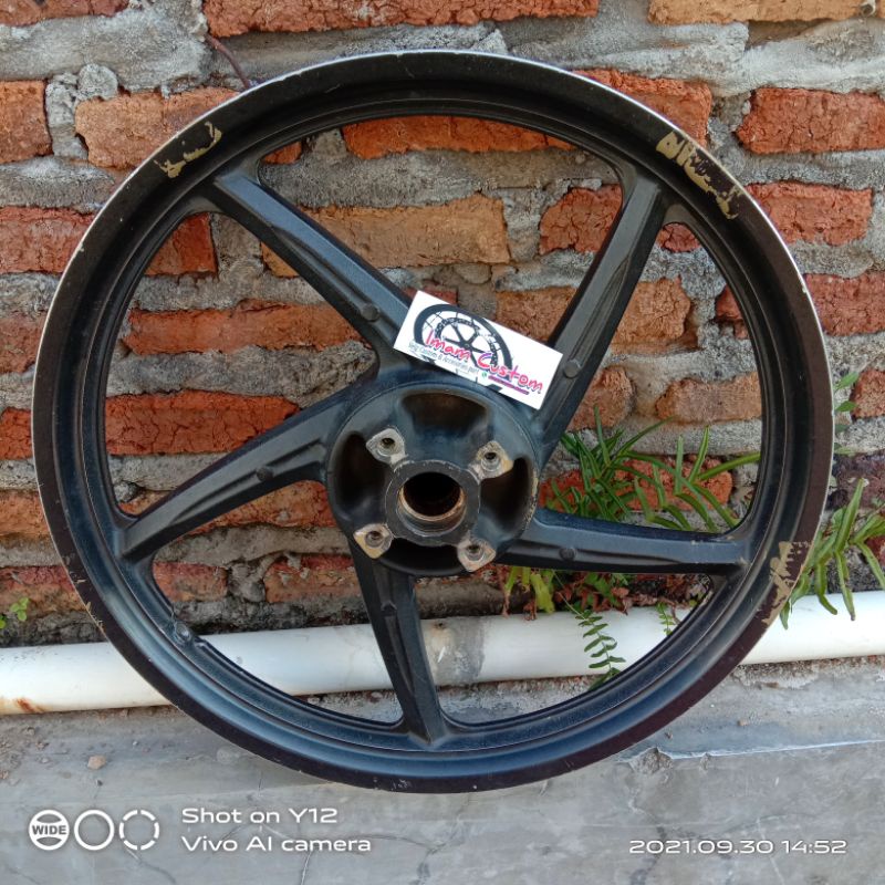 Velg Belakang Supra X 125 Cakram original copotan motor