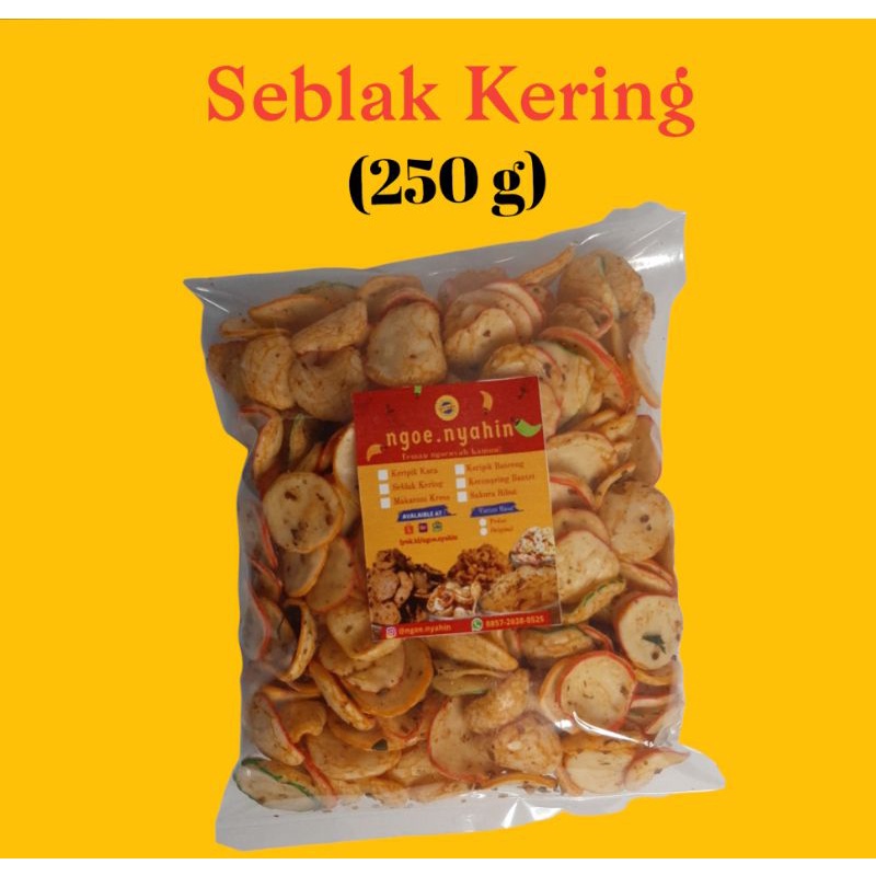

Seblak Kering Pedas Daun Jeruk/Sebring Renyah - 250g