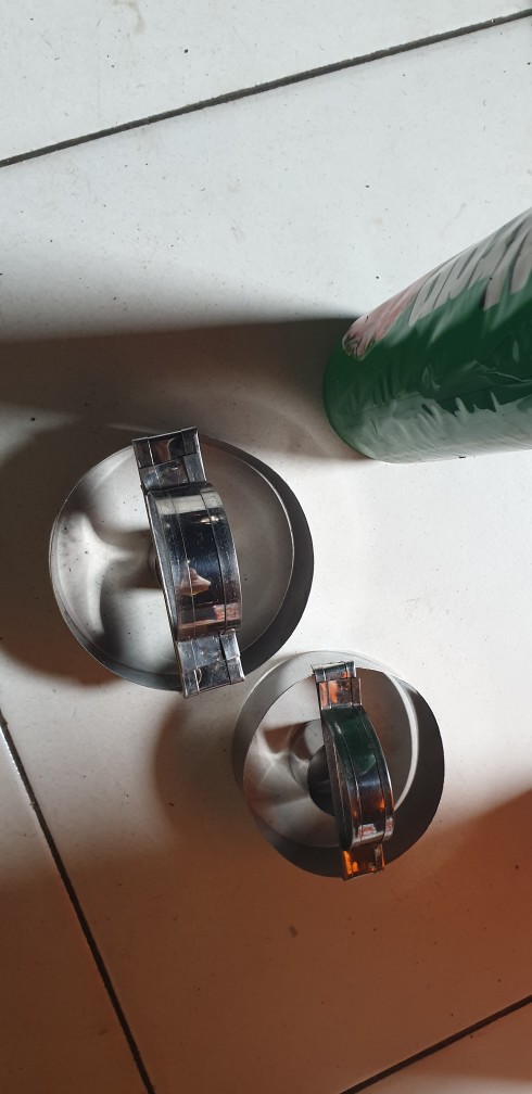 Cetakan Donat Bentuk Bulat Aluminium Stainless
