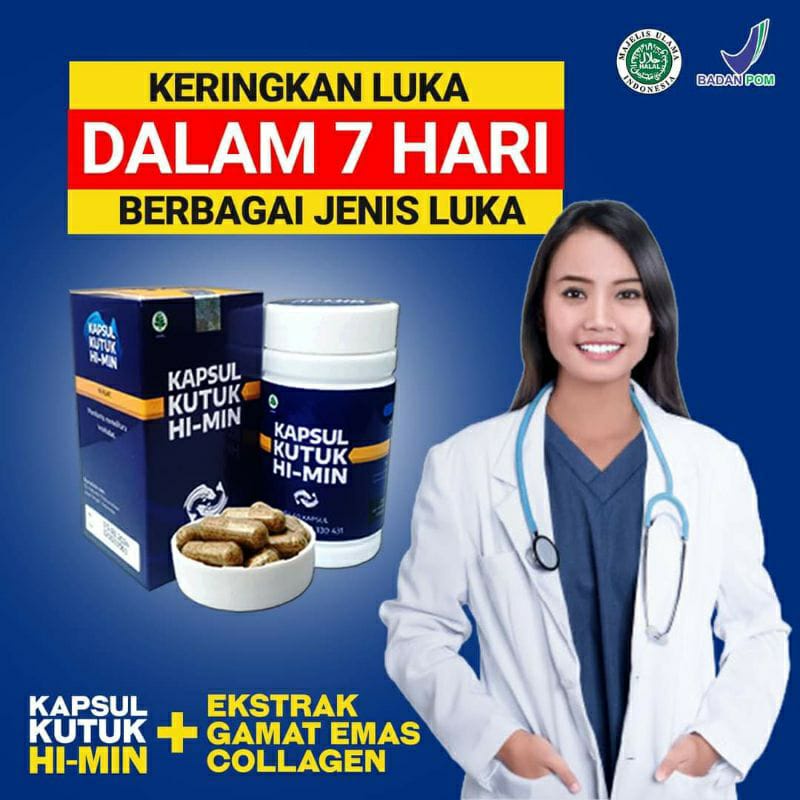 Jual Kapsul Kutuk Hi Min Ekstrak Albumin Ikan Gabus Obat Pasca Operasi