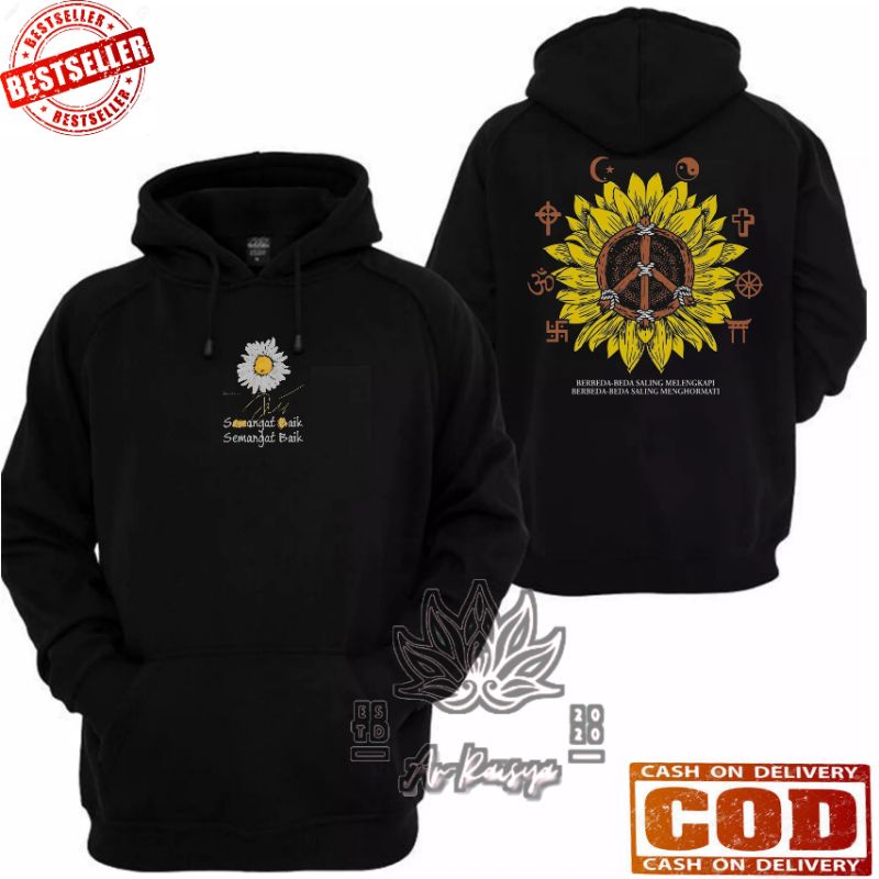 Hoodie panjang umur hal baik/jaket panjang umur hal baik/Hoodie pluralisme/Jaket pluralisme/Jaket to