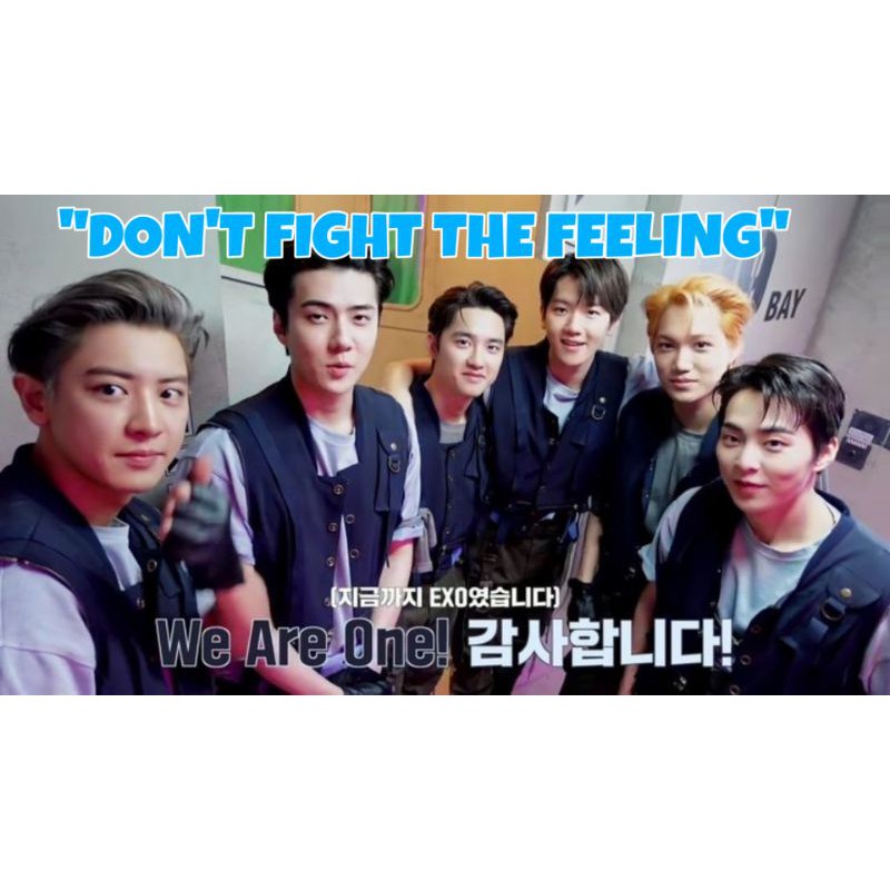 [EARLY PO] EXO COMEBACK ALBUM - DON’T FIGHT THE FEELING