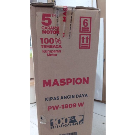 Kipas dinding besi Maspion PW 1809W