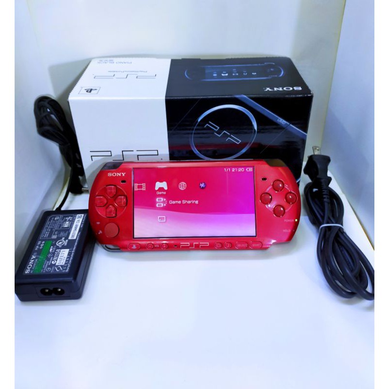 PSP SONY 30xx/20xx/10xx + MC 32GB Full 40 Game Second Jepang