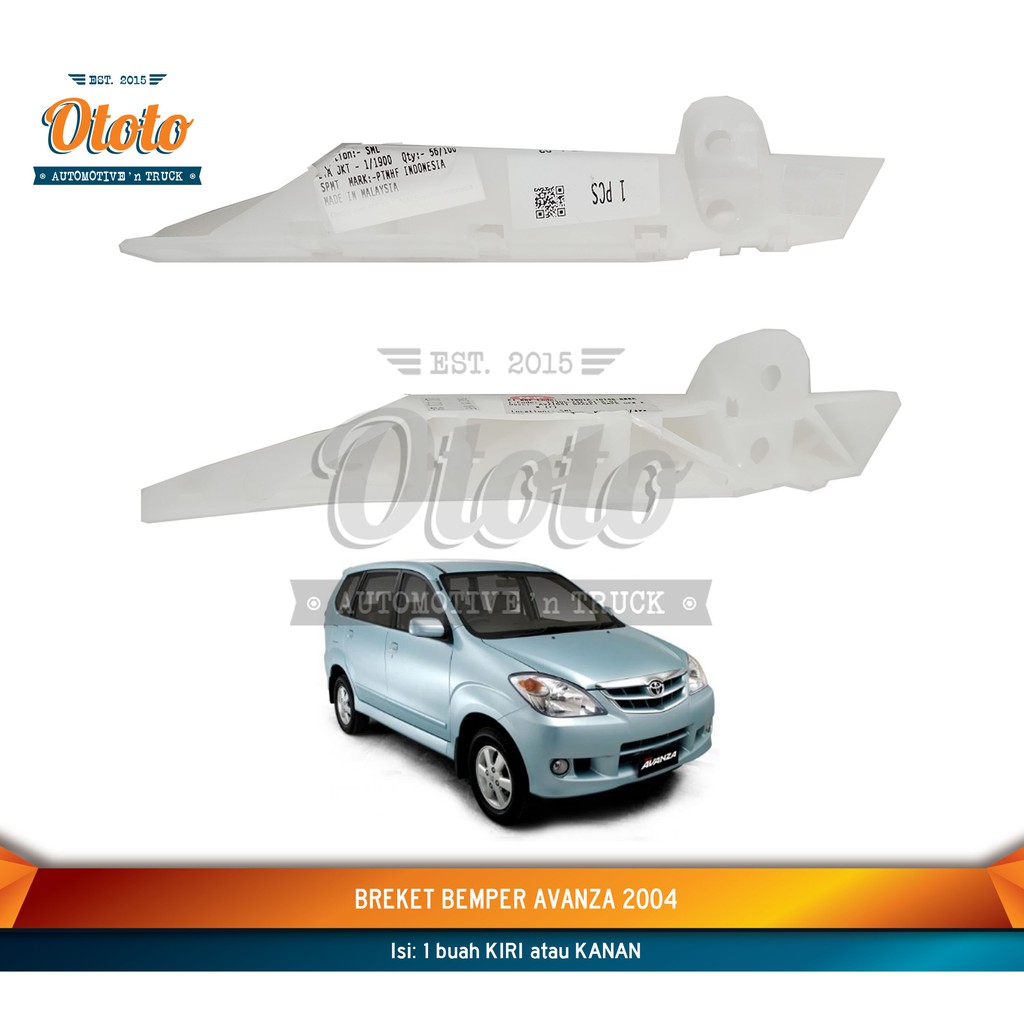 Breket Bemper Depan Avanza 2004 - Brecket Bumper Avanza OLD