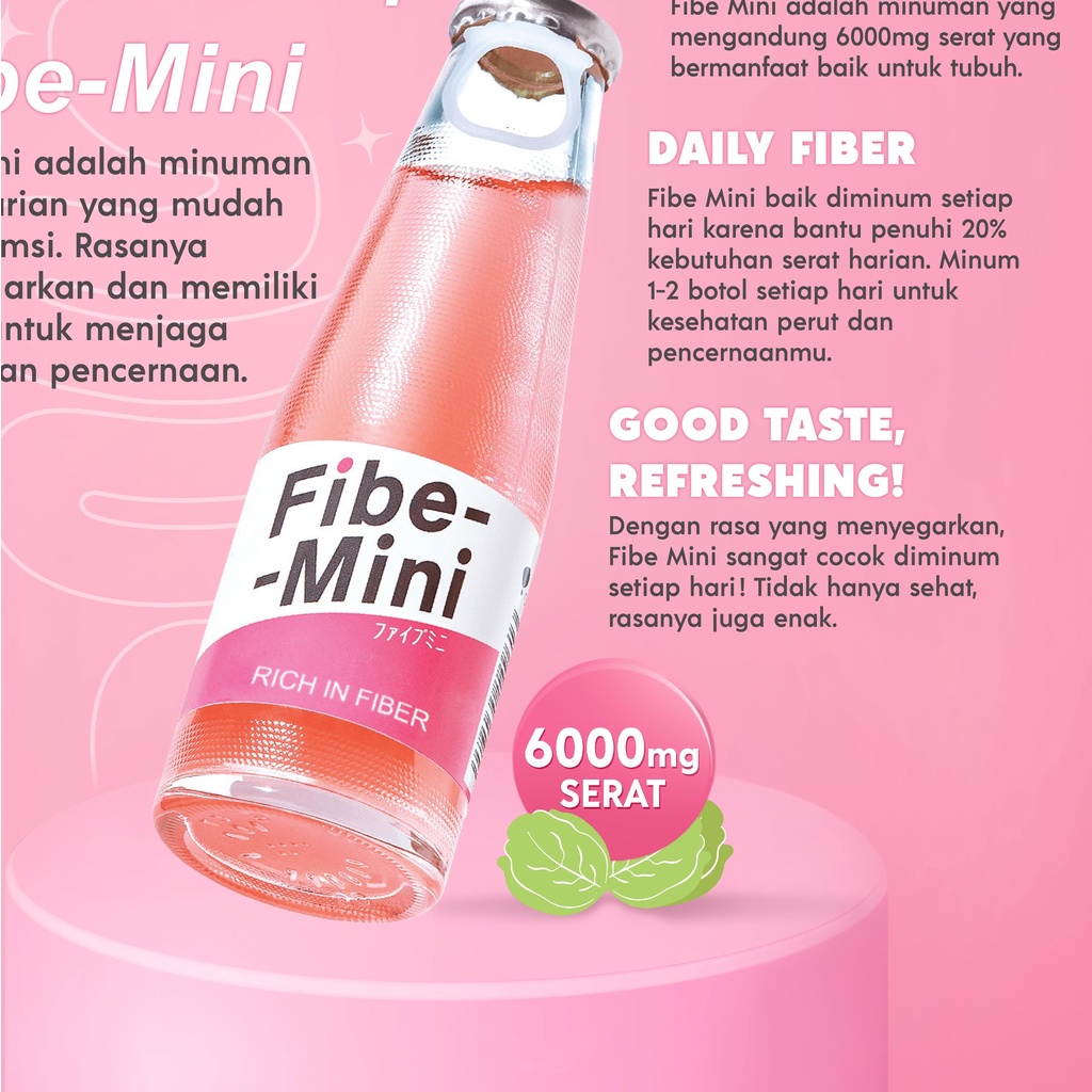 

Harga Grosir 12.12 FIBE MINI 100 ml isi 12 Botol ㄴ