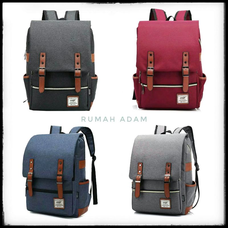 Ransel AFZAL - Tas Ransel Backpack fashion Pria wanita