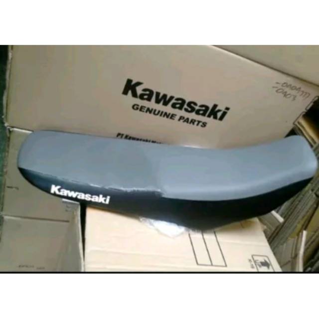 Sadel atau jok klx bf klx150 bf ori hitam abu abu