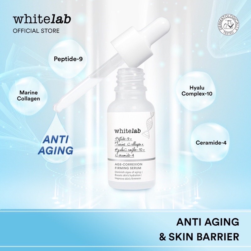 WHITELAB Age Correxion Firming Serum | Whitelab Microbiome Complex Serum | Whitelab Natural Moisturizing Factor Serum | Real Barrier Booster Serum