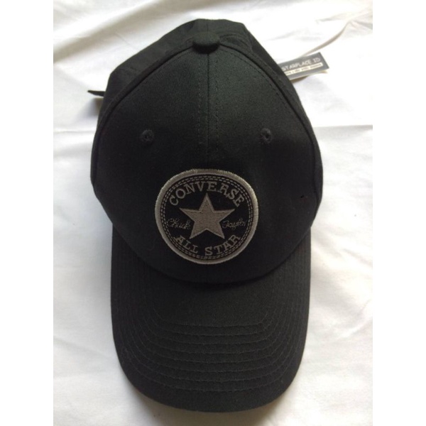 Topi Converse Reguler Cap Black Second Orginal
