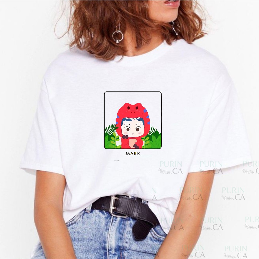 Baju Kaos Wanita NCT DREAM Boy Band Korea Cartoon Cute