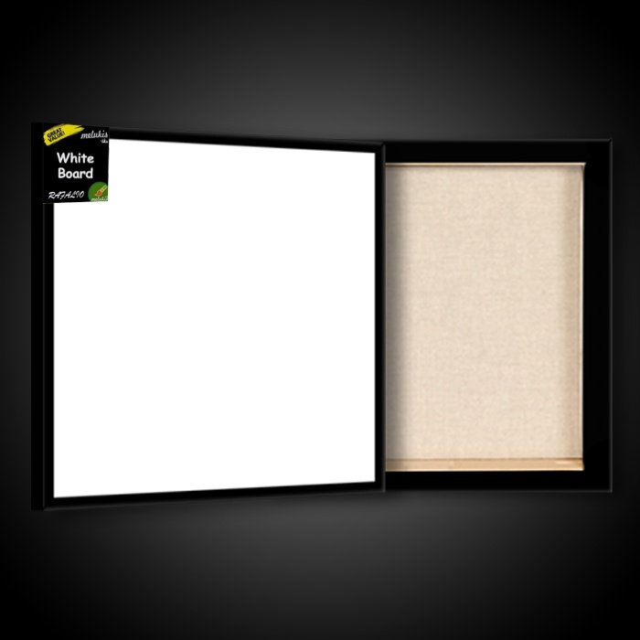 

White Board Melamin Papan Tulis Putih By Ravalio 20x20 cm