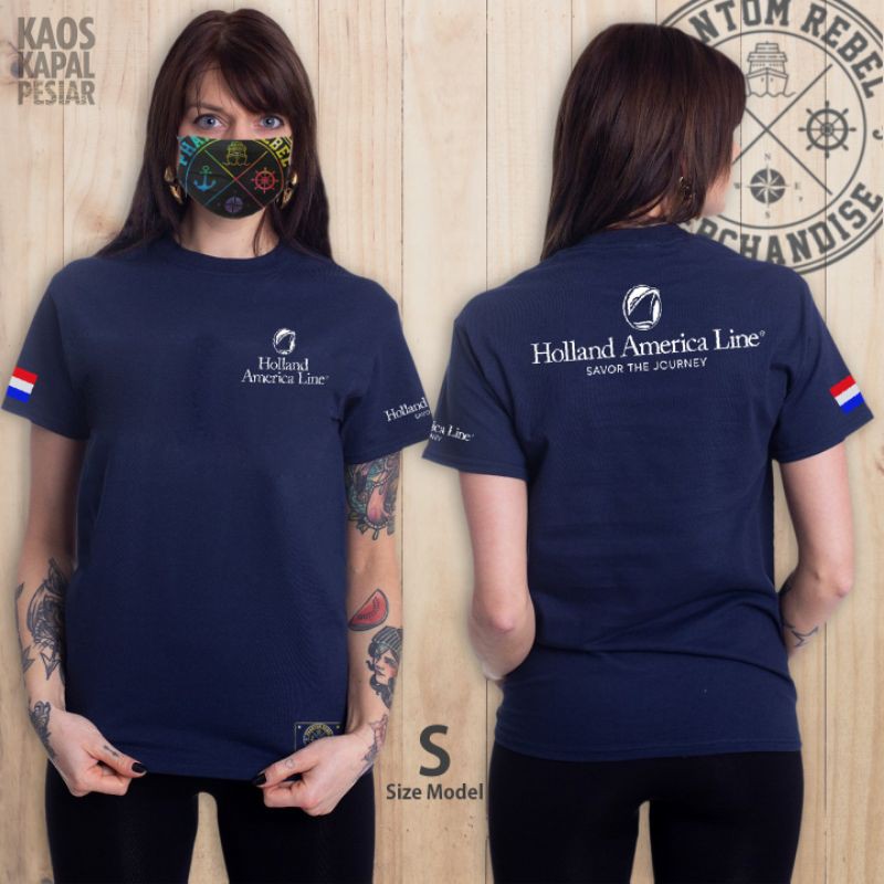 Kaos Kapal Pesiar  HOLLAND AMERICA