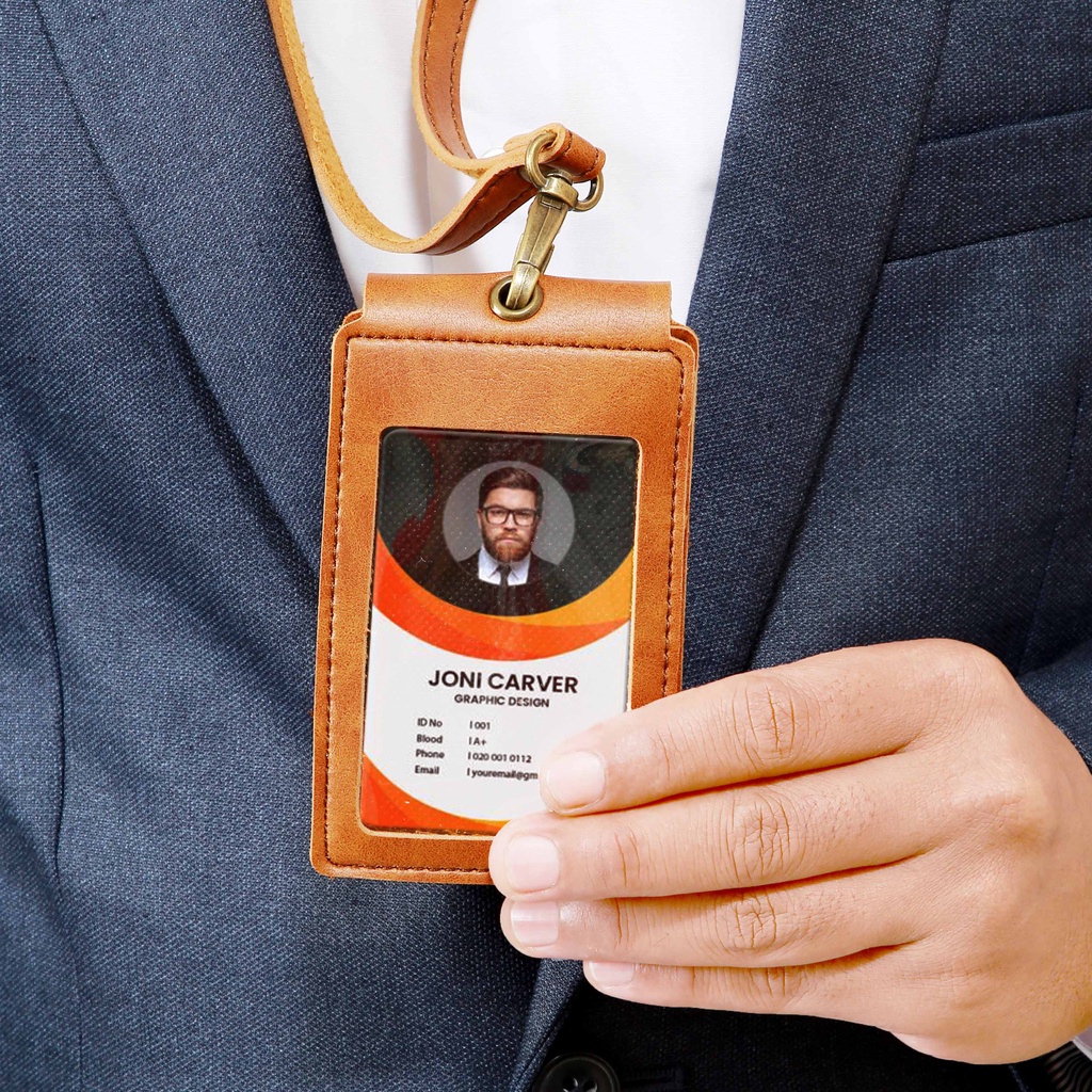 

Kalung ID Card Murah Premium Leather