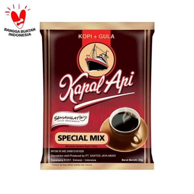 

Kapal Api Mix Eceran 25gr