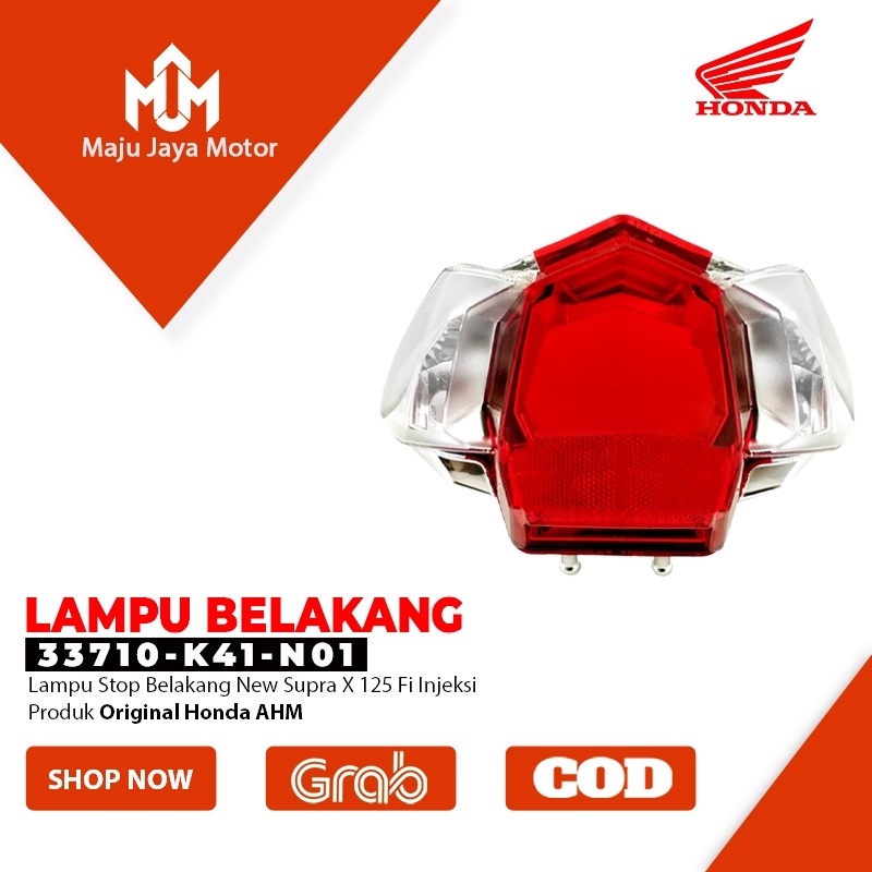 Lampu Stop Belakang New Supra X 125 Fi Injeksi K41 Original AHM