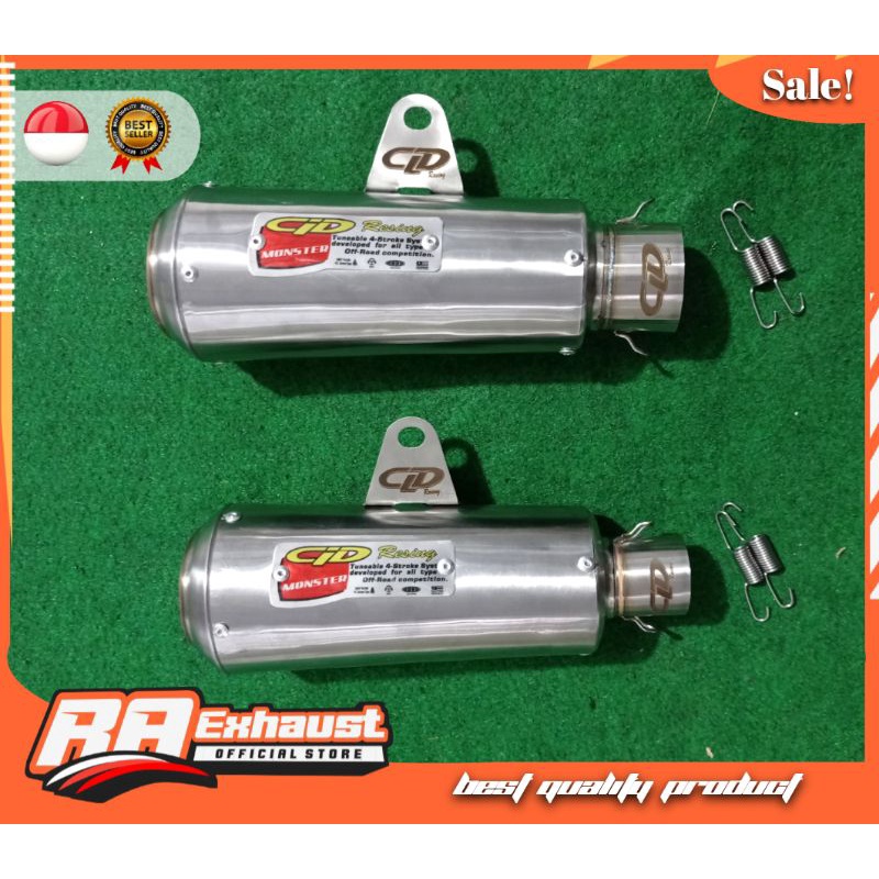 Silincer CLD Monster inlet 38 - 50 | Knalpot Cld x monster / Silencer Cld x monster / Silencer Knalp