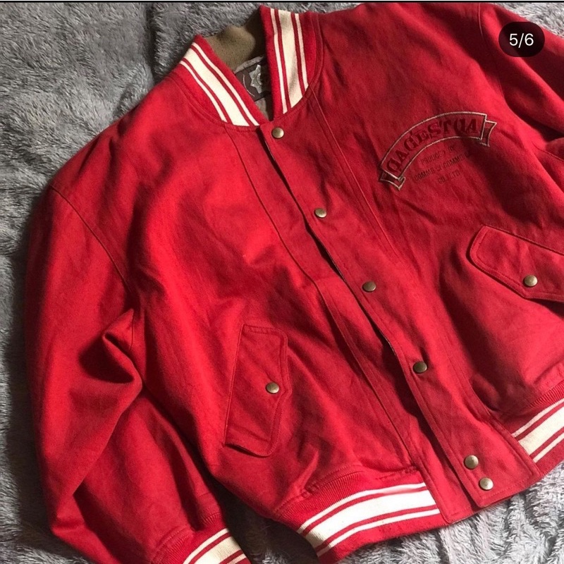 comme ci comme ca varsity jacket