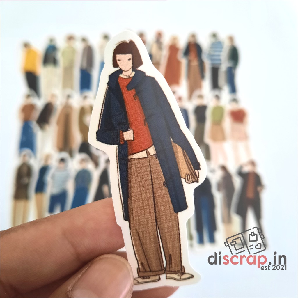 

(DSP) 10 PCS STICKER AESTETIC/GIRL STICKER/STICKER BUJO - TWEVELYIN