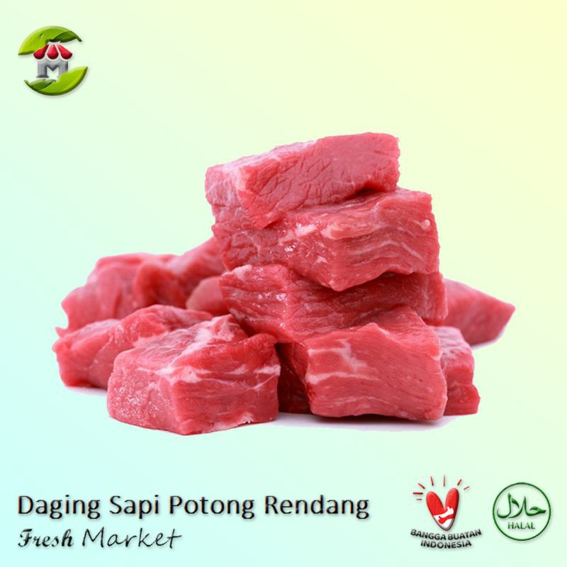 Daging Kerbau Import Potong Premium