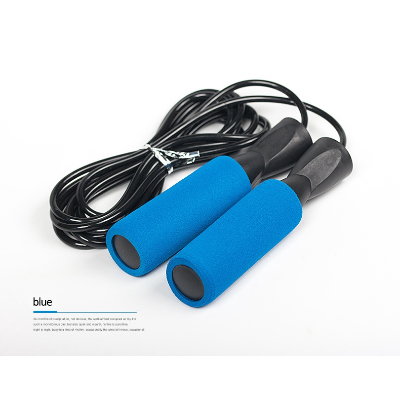 Laciola Alat Olahraga Lompat Tali Skipping Jump Rope High Quality Dewasa-Biru