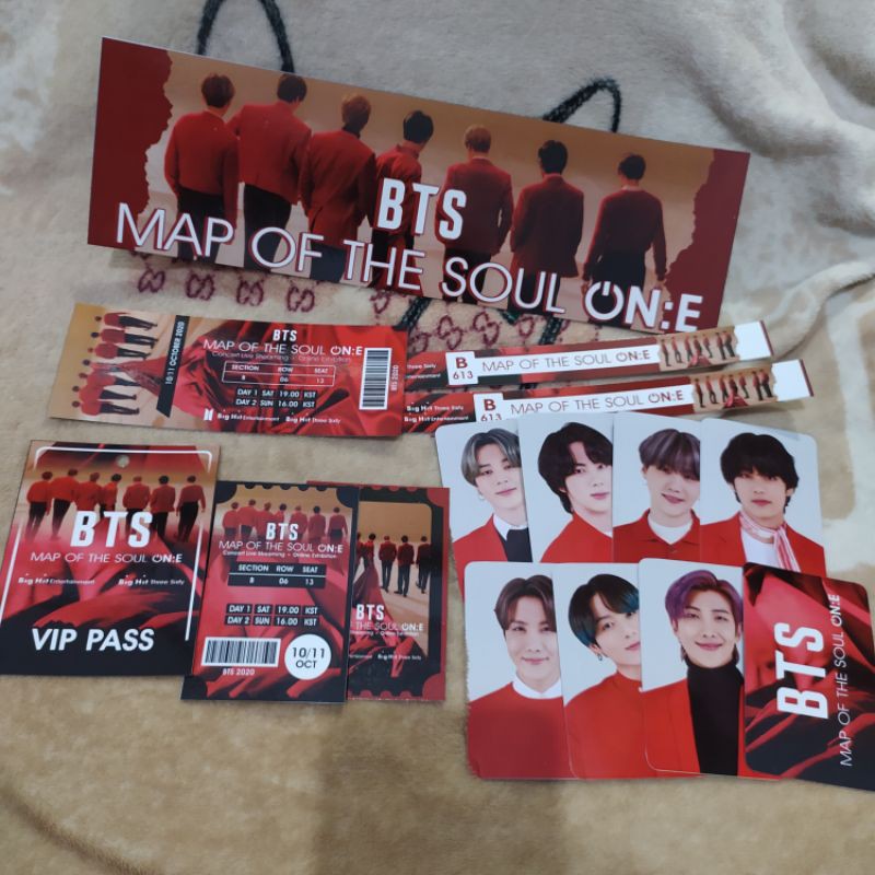 FANKIT KONSER BTS MAP OF THE SOUL ON:E!!