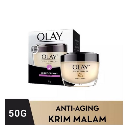 OLAY TOTAL EFFECT 7 IN ONE NIGHT CREAM 50GR