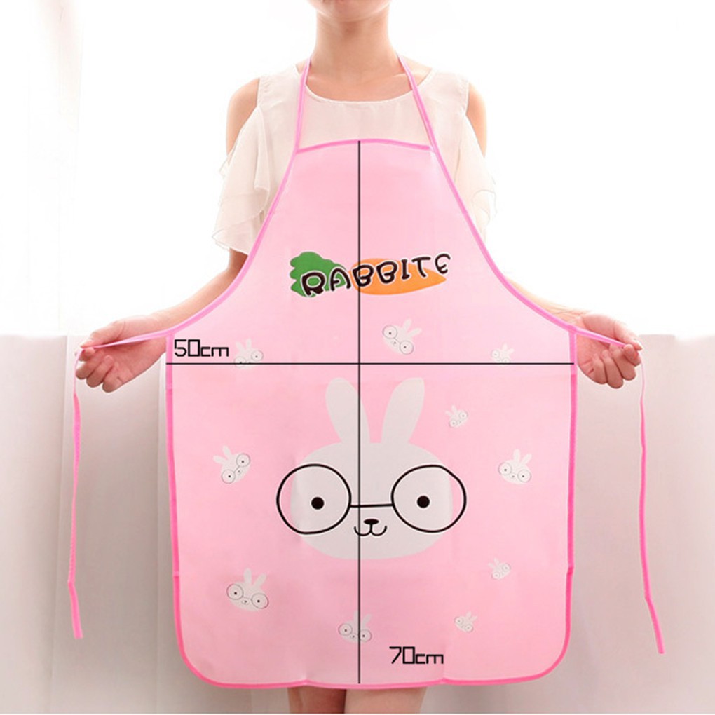 Celemek Masak Dengan Bahan Tahan Air Dan Gambar Kartun Lucu