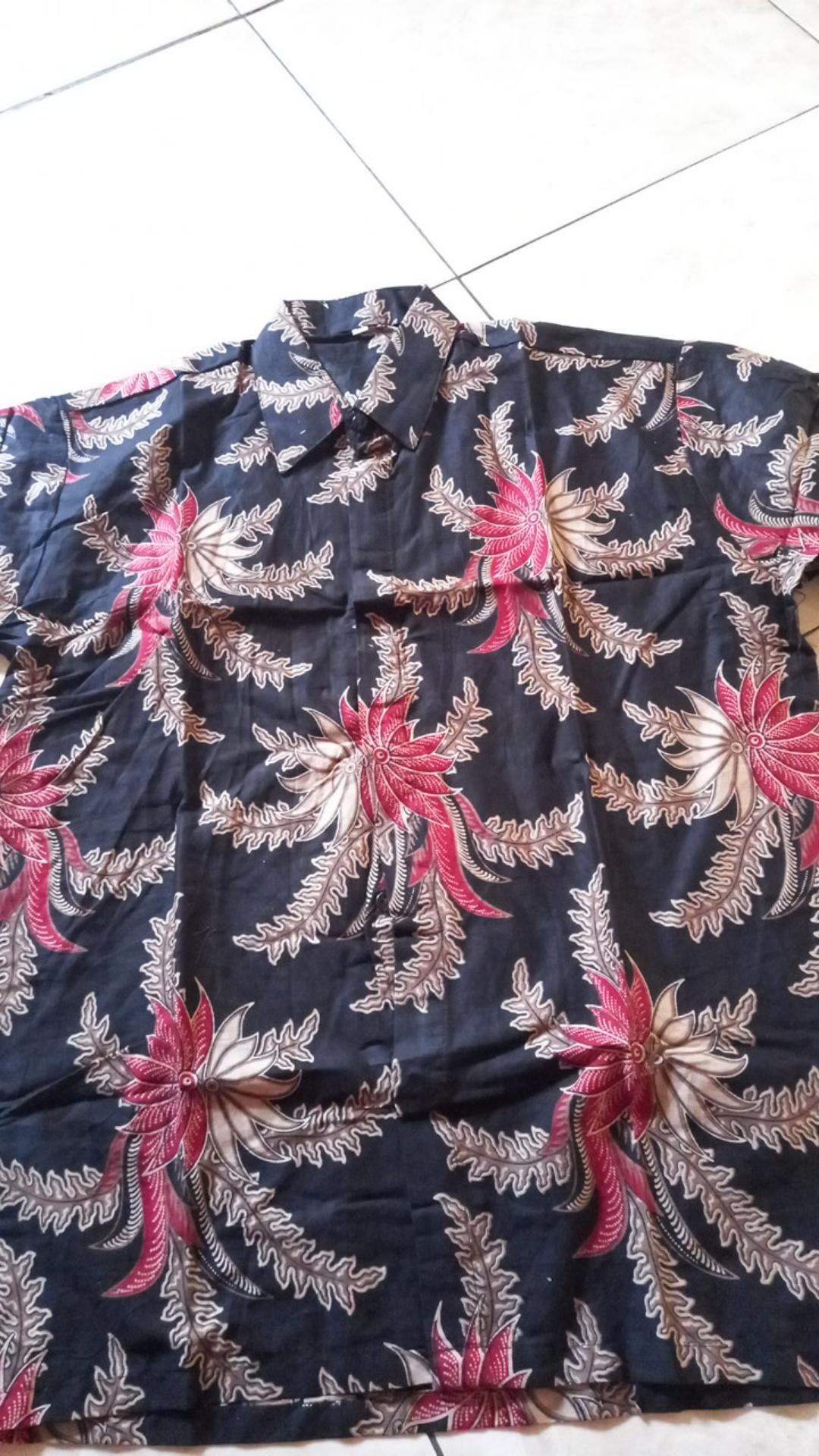 Maura Couple - Sania Ruffle Batik Couple Ori Ndoro Jowi Garansi Termurah Shopee - Batik Modern Solo