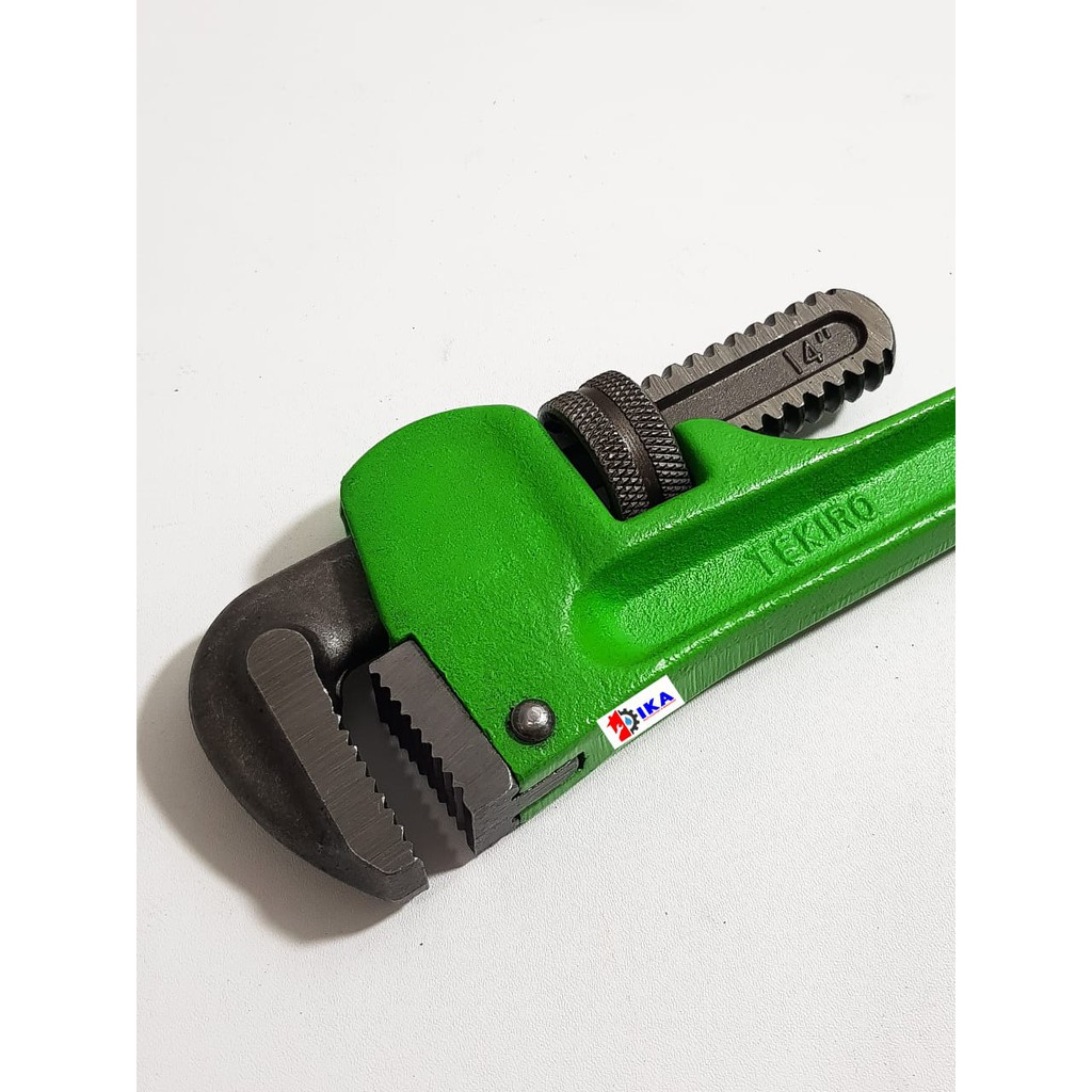 KUNCI PIPA TEKIRO 14 INCH (WR-PP0291) PIPE WRENCH RUBBER HANDLE HIGH QUALITY