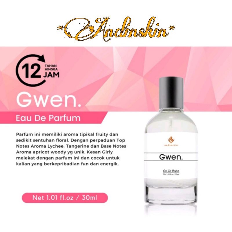 ANDINSKIN - PARFUM PEMIKAT PRIA - PARFUM WANITA TERLARIS - WANGI TAHAN LAMA