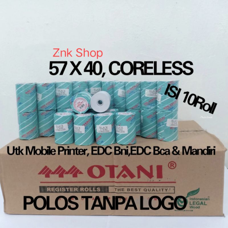 

thermal paper kertas thermal 57 x 40 otani