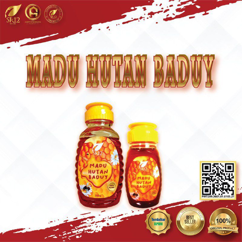 

MADU HUTAN BADUY SR12/ 100% MADU ASLI/ MADU MURNI SR12