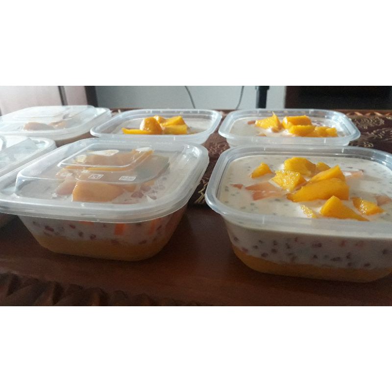 sago mango dessert