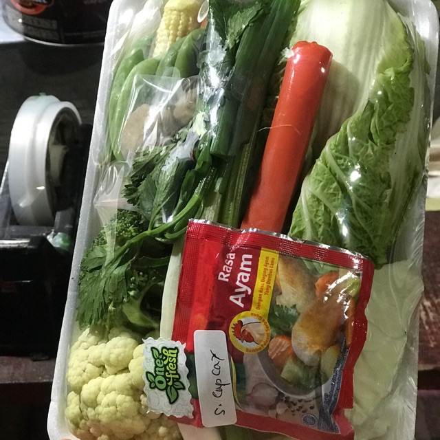 

Sayur capcay siap masak