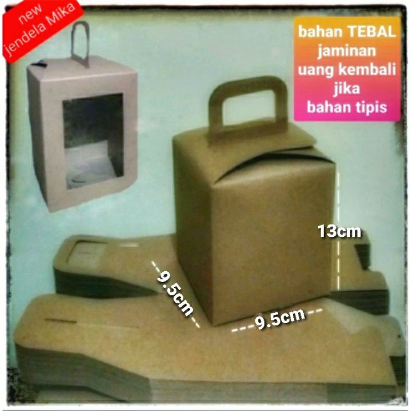 

box cupcake / box souvenir / gift box / gable box / paper box murah tebal