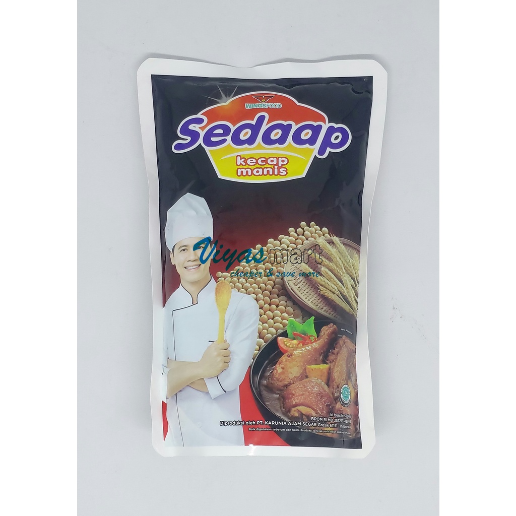 

Sedap / sedaap kecap manis refill pouch 550ml