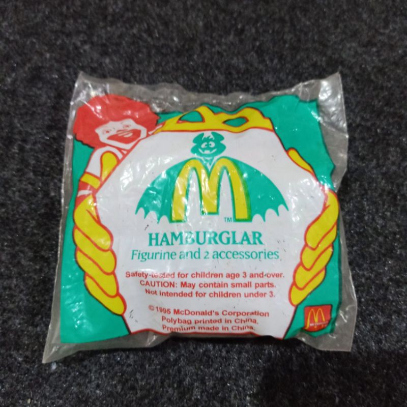 McDonald Happy Meal McDonaldland Ronald & Friends Halloween 1995 #Hamburglar MIP