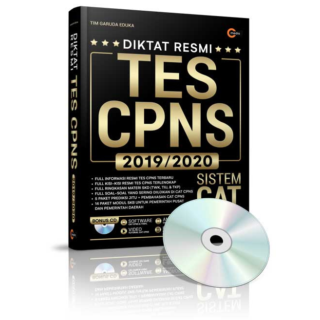 BUKU DIKTAT RESMI TES CPNS 2019/2020 (PLUS CD)