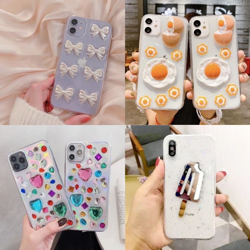 GLITTER CASE OPPO A57 2022 FIND X5 PRO A76 A74 A96 4G 5G READYSTOCK [TIPE HP LAIN BANYAK BISA REQUEST]