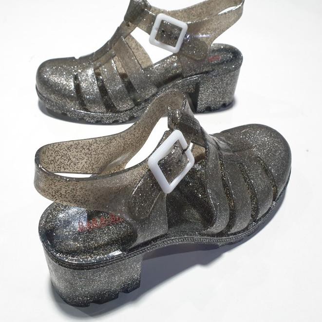 ✲G0 Jelly shoes wedges barabara Sepatu wanita karet import bara bara hx002g ✲ ✲