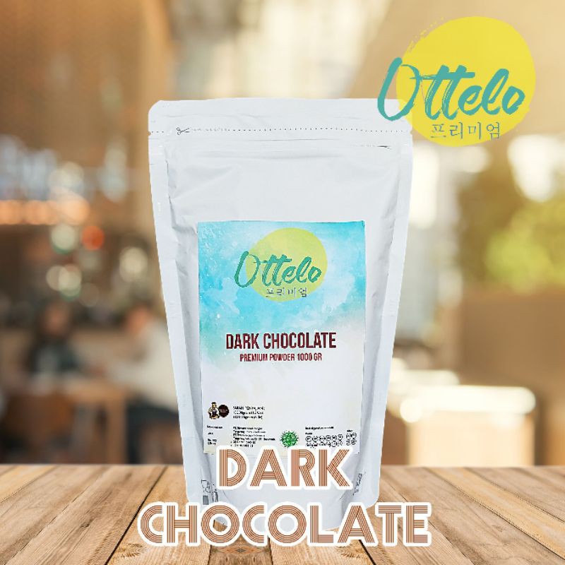 

Powder DARK CHOCOLATE 1000gr Merk Ottelo Bubuk Minuman Premium Halal