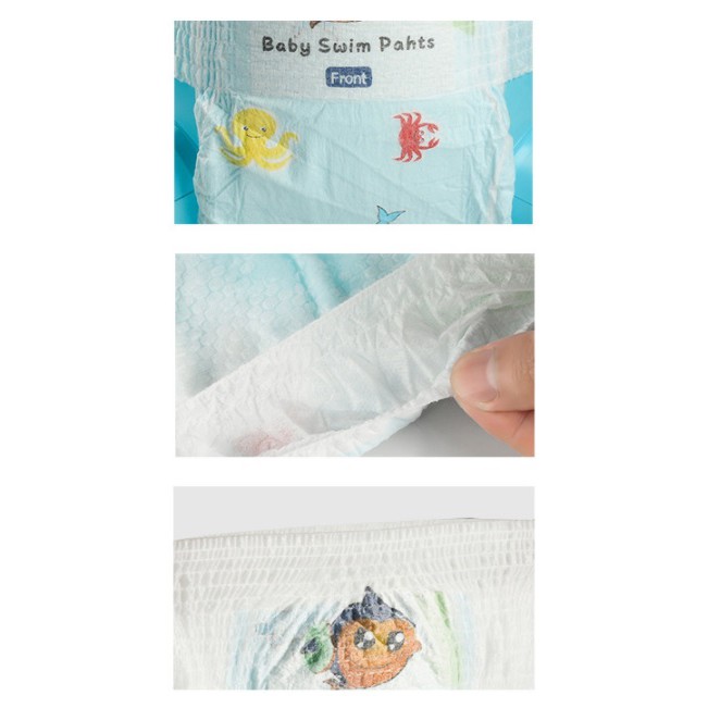 (Pimenova) Popok Renang Bayi Tahan Air Sekali Pakai Disposable Diapers / Baby Swim Pants