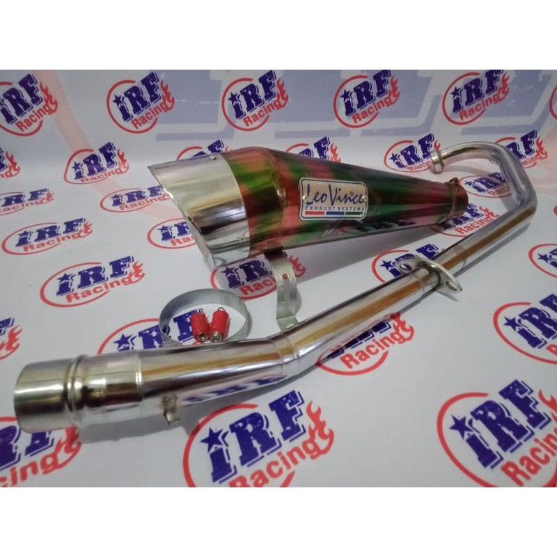 knalpot racing leovince buat motor Vixion old,vixion new,