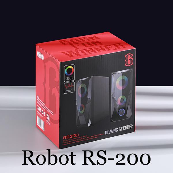 ROBOT Speaker LAPTOP DAN SPEAKER KOMPUTER RS200 Multimedia Portable Music Speaker Gaming - Garansi Resmi 1 Tahun