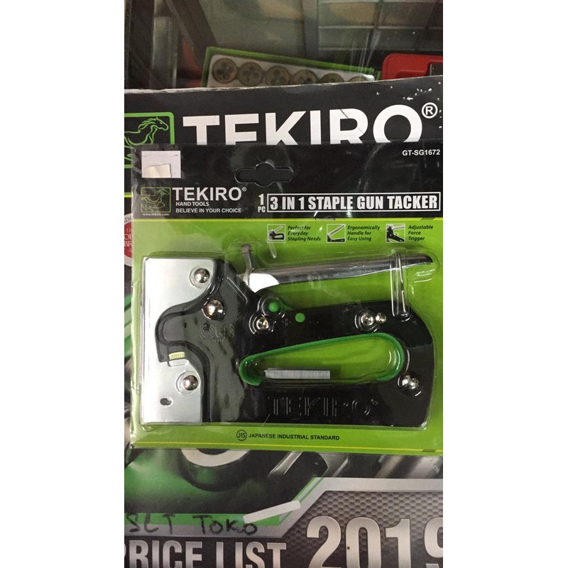 

Tekiro 3 IN 1 Tembakan Staples 6-14mm