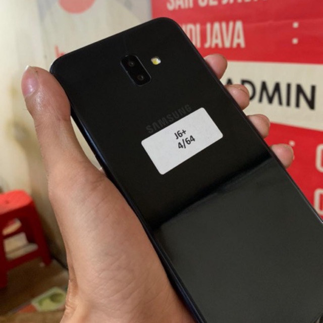 Samsung j6 plus fullset second garansi resmi ram 4gb