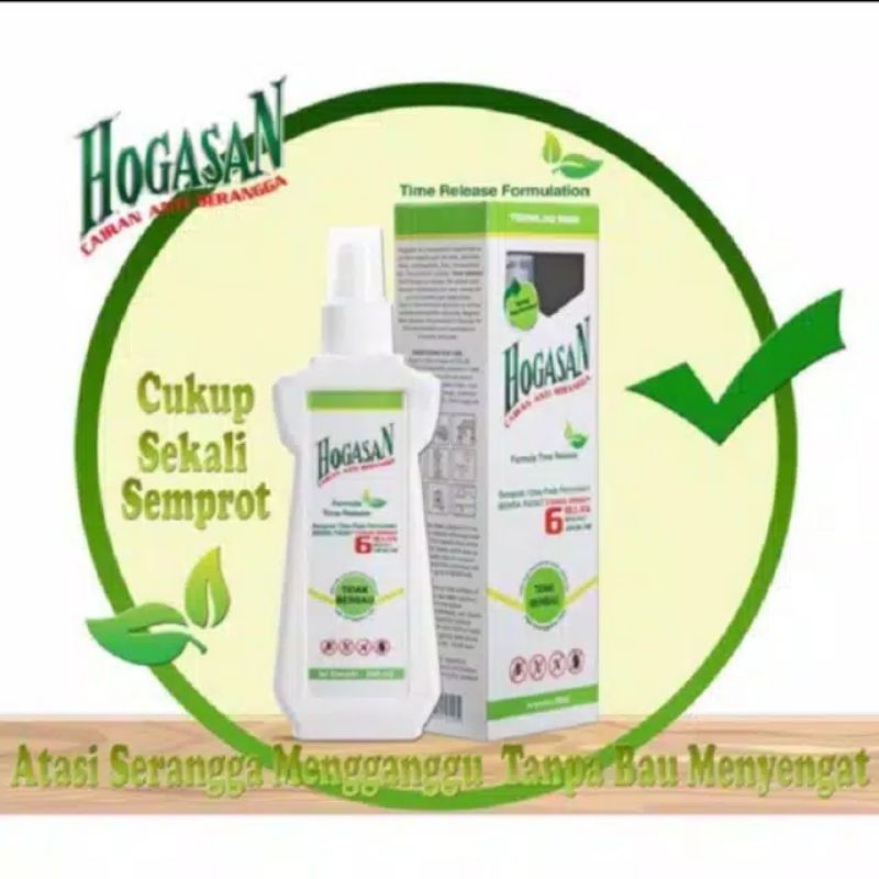 homimart I HOGASAN Hogasan Cairan Anti Serangga 200ml (KEMASAN BARU)