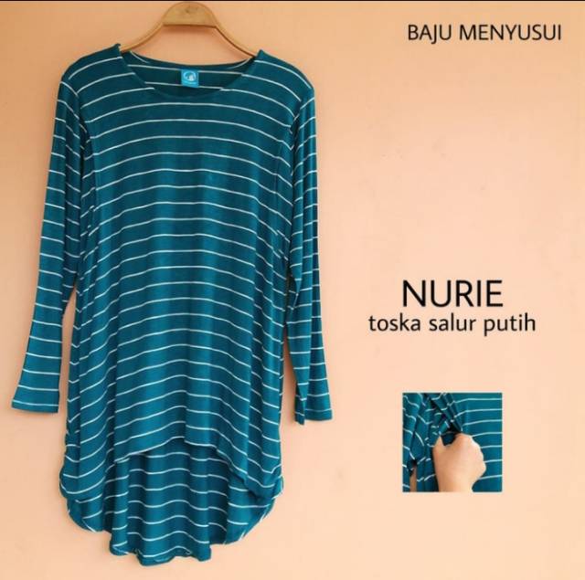 MAMIGAYA Nursing Wear NURIE Baju Menyusui Atasan Menyusui